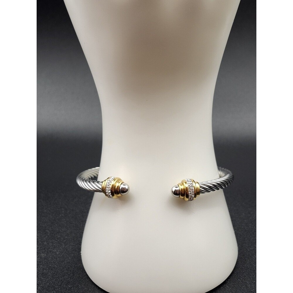 Cable Cuff Bracelet